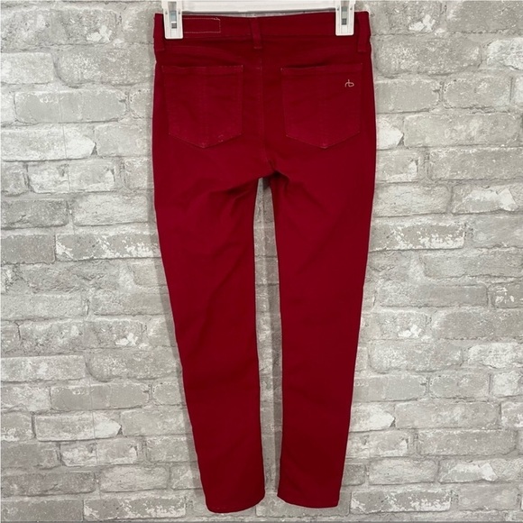 Rag&bone Red Skinny Legging Jeans for Intermix - Picture 9 of 11